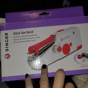 Handheld sewing machine